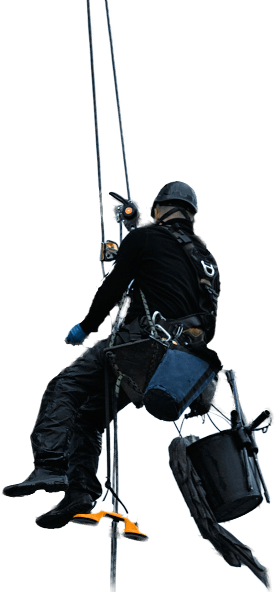 Max View high-rise window cleaner